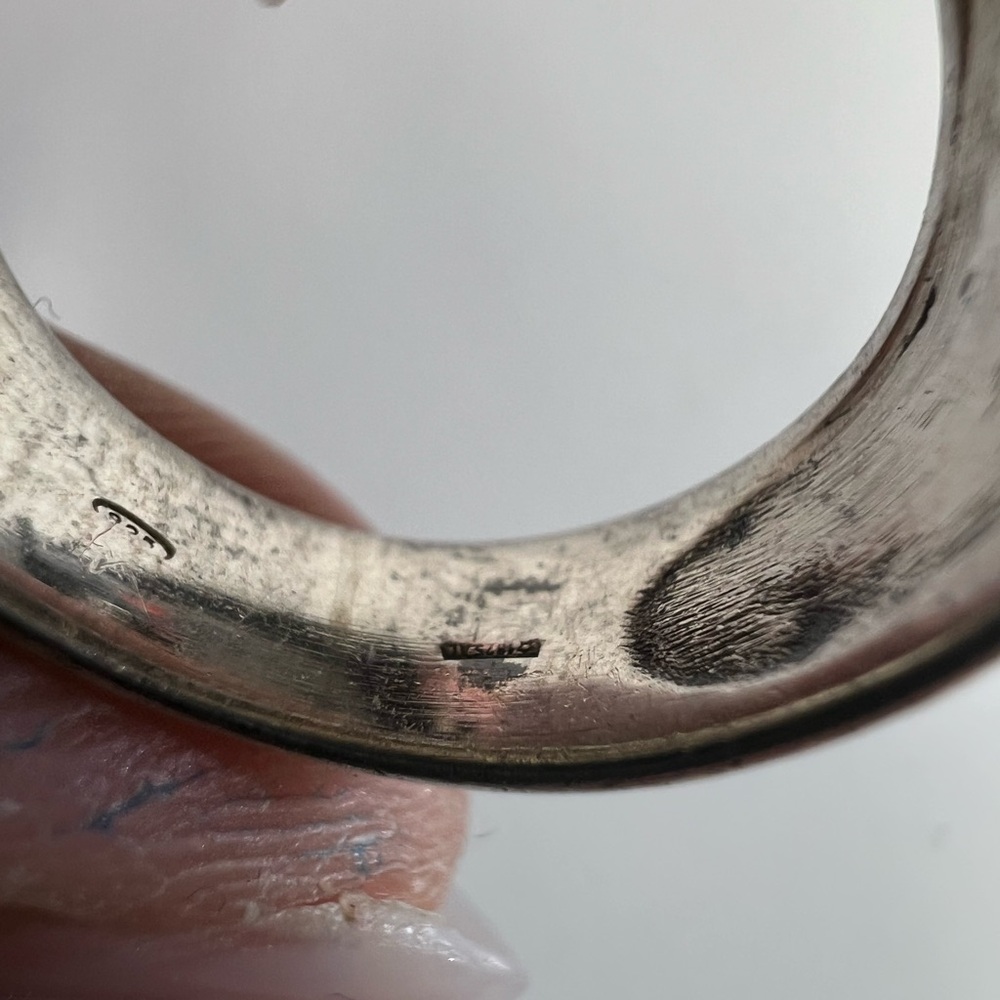 Vintage Sterling silver ring - Picture 14 of 15